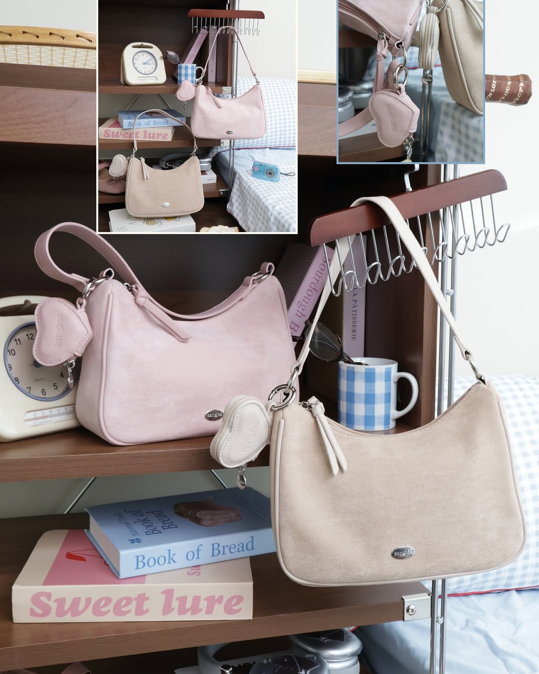 Cutie Pie Hobo Bag (crossbody OK!!) - 16colors