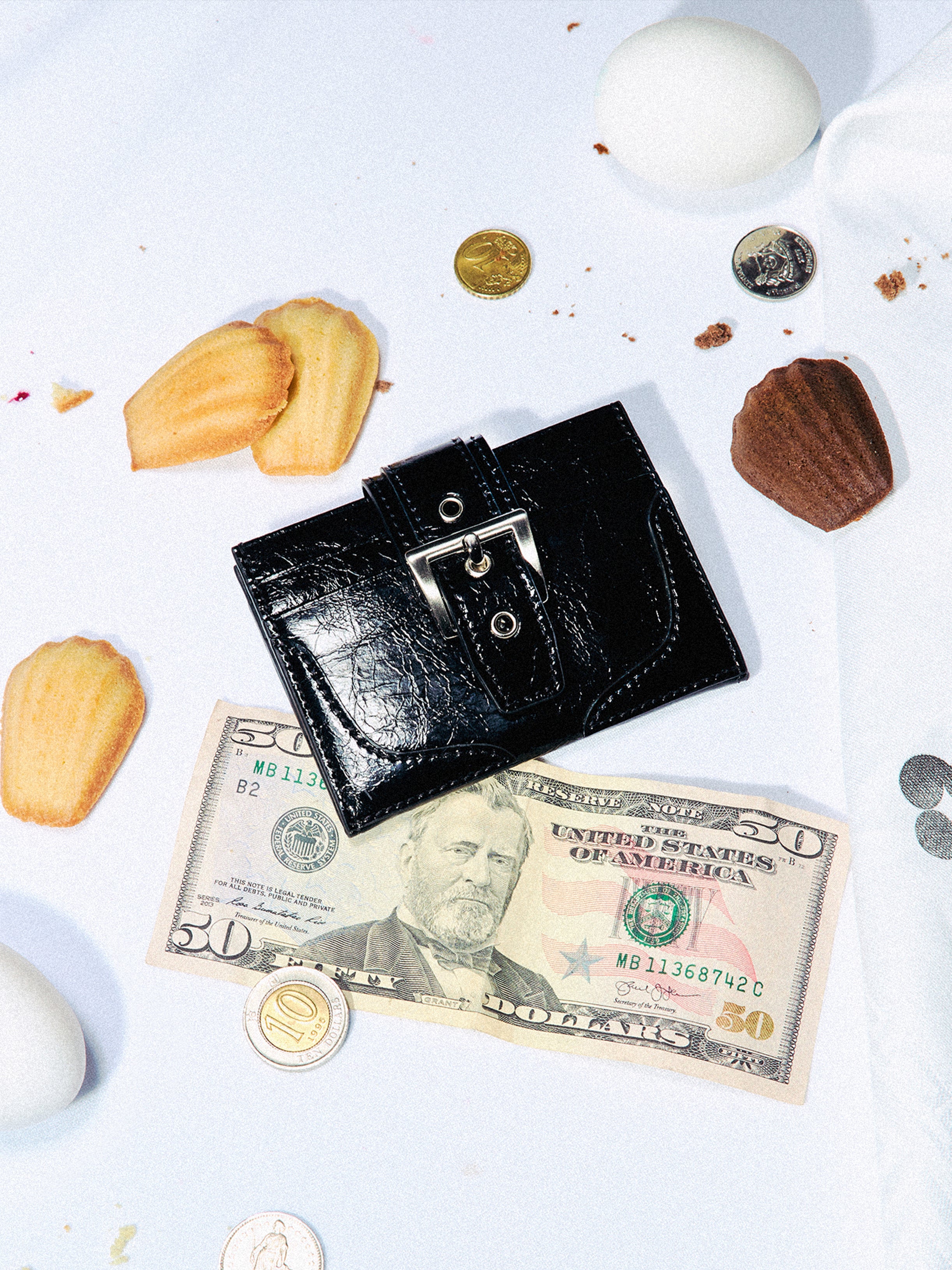 fennec BUCKLE BRIDGE POCKET - BLACK