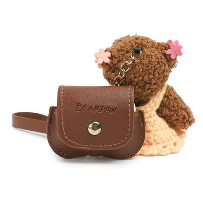 BEARPAW Bear Doll AirPods Case / Brown Mauna