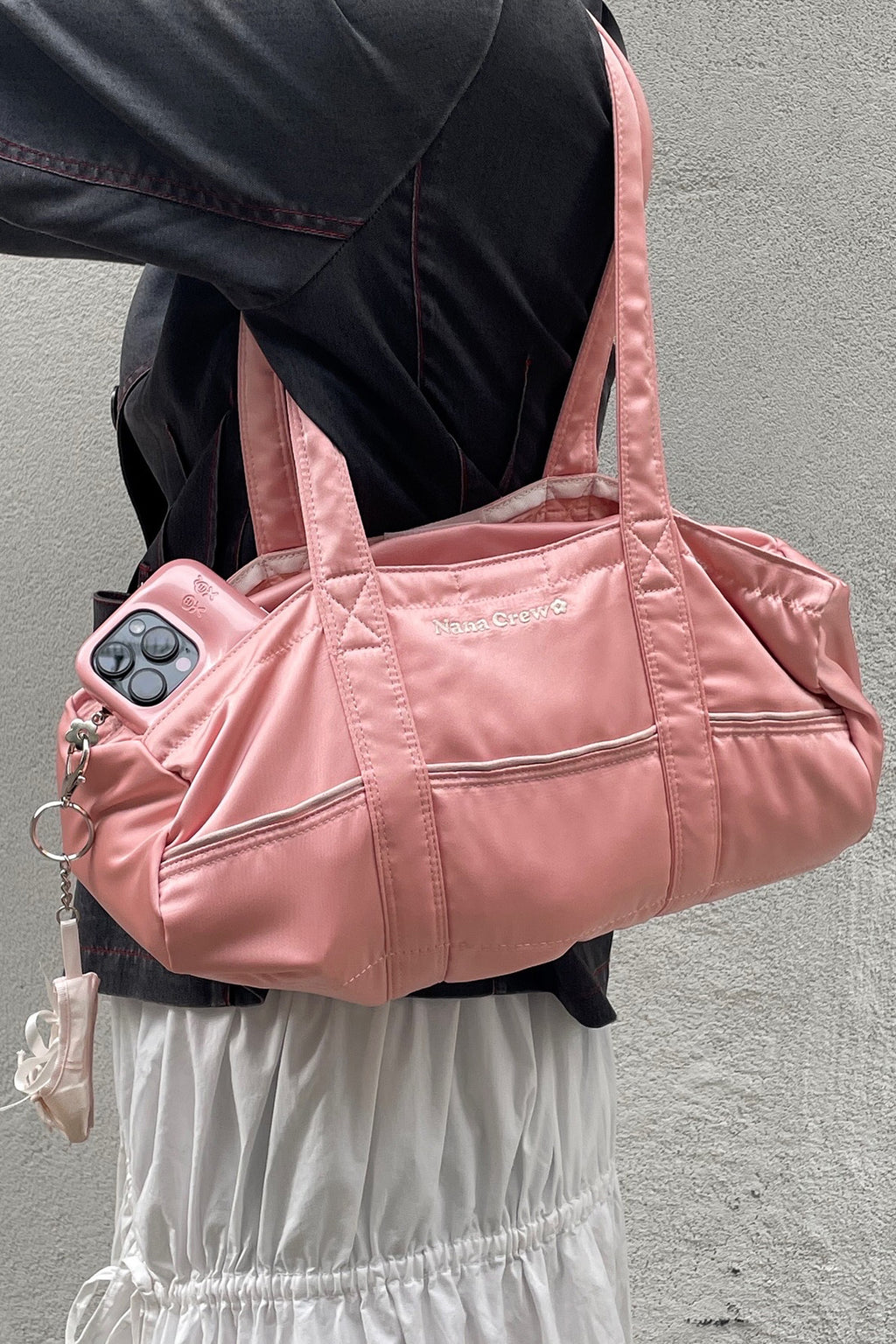 NANACREW MINI DUFFLE BAG - BALLERINA