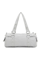 DEINET LOGO DUFFLE MINI BAG IN GREY