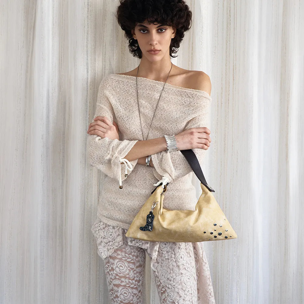 RORA HOBO BAG MINI - VINTAGE YELLOW