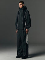 NOT4NERD Colour Block Nylon Set / Charcoal