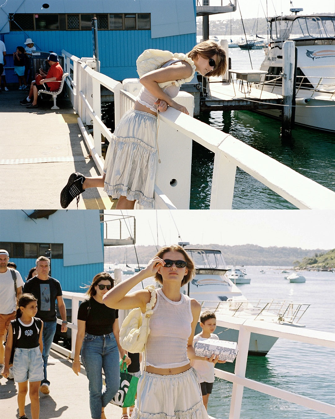 Carlyn Flower Cozy Bag / pastel yellow