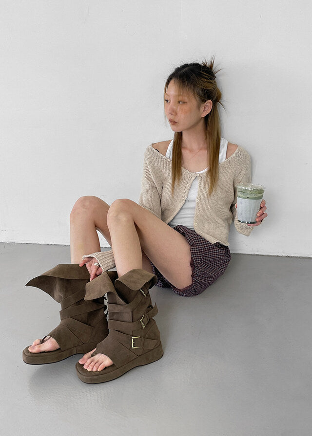 [韓國製造🇰🇷] Herish Linen Knit Cardigan / 2colors