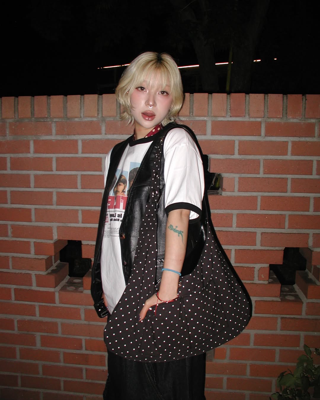 LETERIE BUCKLE REVERSIBLE SHOULDER BAG_5COLORS