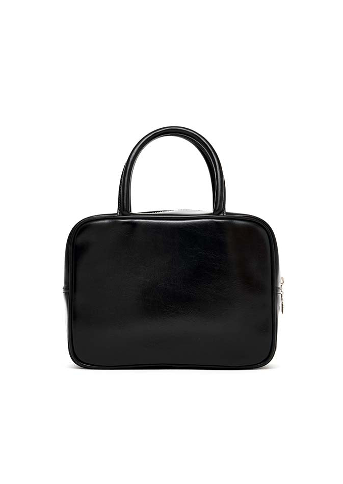 lotsyou Lumpy Bumpy Totebag / Leather black