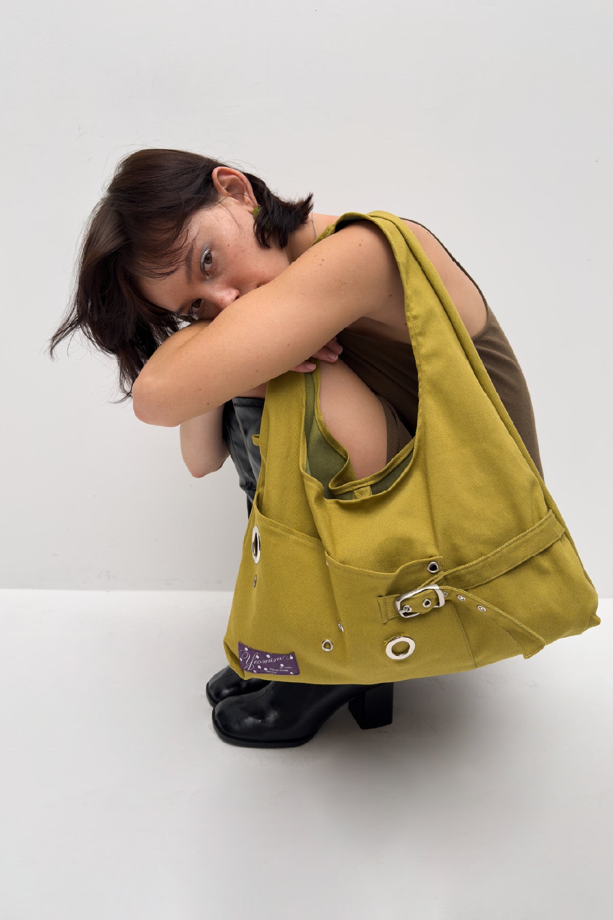 YEOMIM layout bag (olive green)