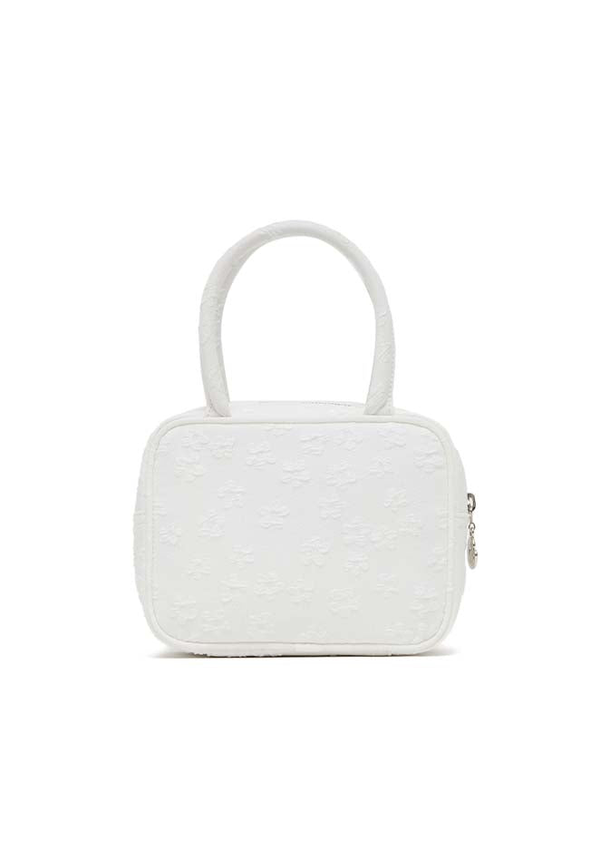 lotsyou Lumpy Bumpy Totebag / white