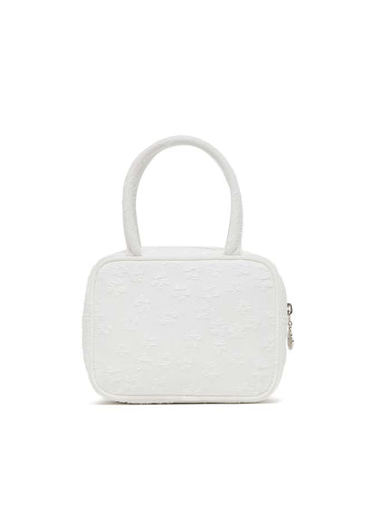 lotsyou Lumpy Bumpy Totebag / white