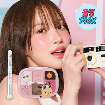 wakemake [7月Olive Young PICK][Sanrio限定版] Softt Sheer Multi Palette