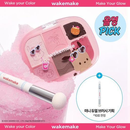 wakemake [7月Olive Young PICK][Sanrio限定版] Softt Sheer Multi Palette