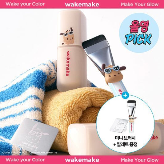 wakemake [7月Olive Young PICK][Sanrio限定版] Seamless Wear Foundation (SPF30/PA+++)