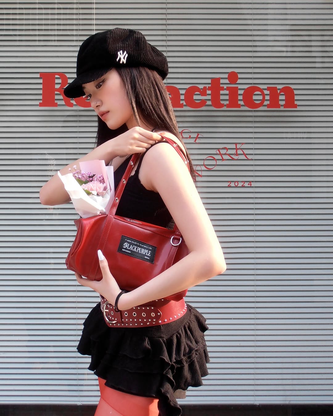 BLACKPURPLE Baby Roco Bag / Red