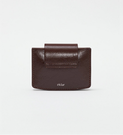 eklar Arco wallet / crack moca brown