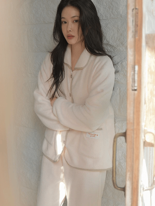 [韓國售出7000+⭐️] J'eu Dewey Sleep Jogger Pajama Set 6colors