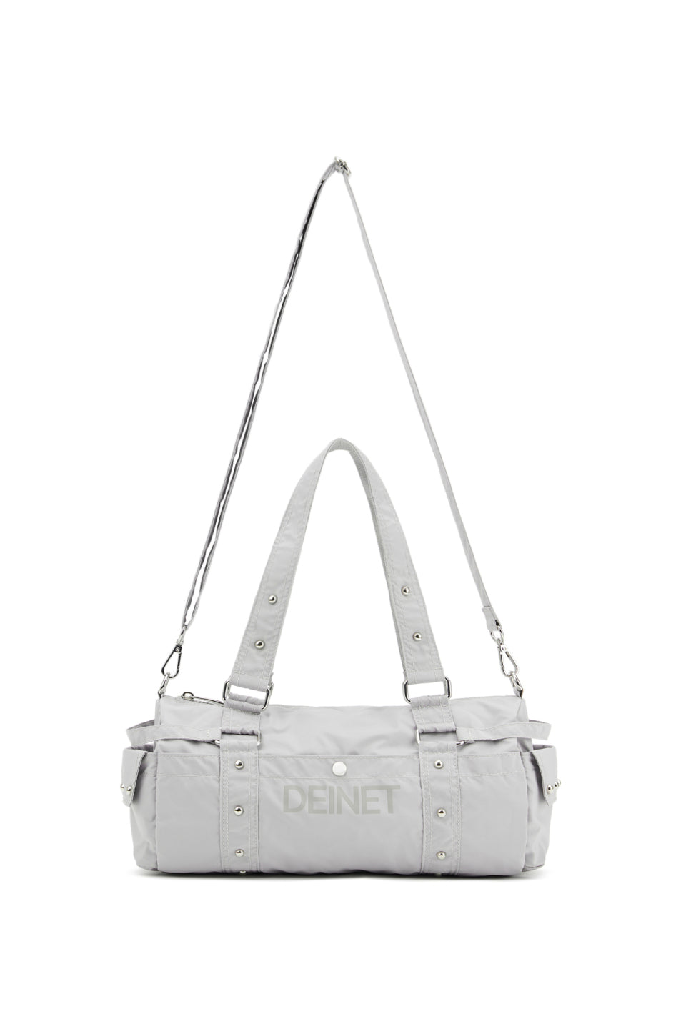 DEINET LOGO DUFFLE MINI BAG IN GREY