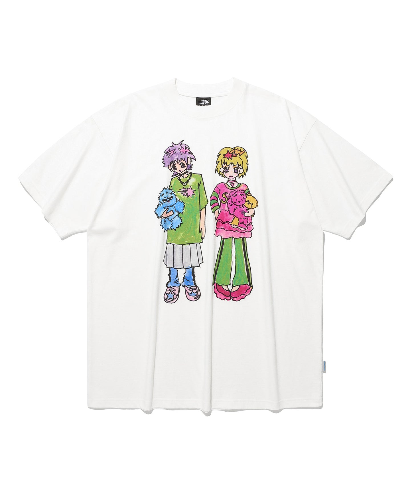 [niceghostclub X SOULPUSSSYCAT] GHOSTSOULGIRL BIG BIG TEE
[WHITE]