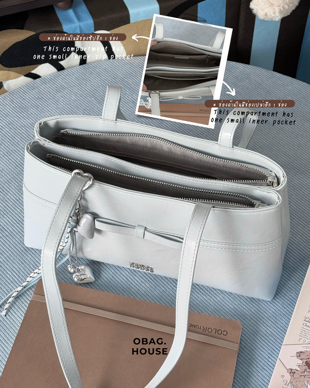 [獨家代理🎀] Daisy Muse Ballerina Shoulder Bag - Brownie