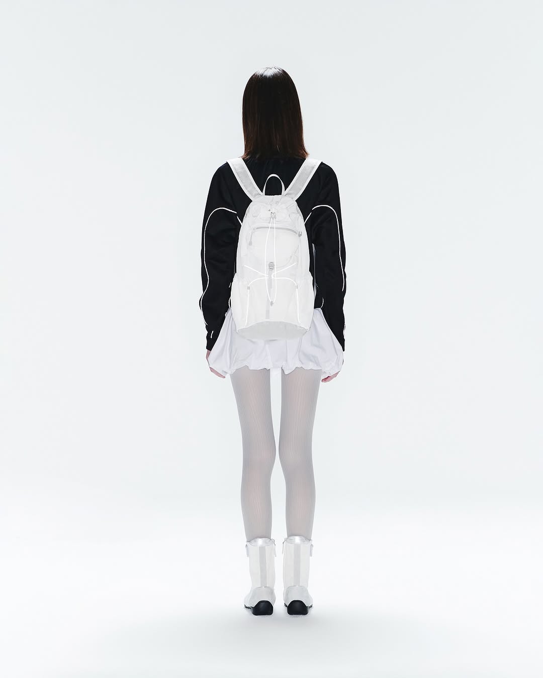 fennec Airy Pocket Backpack / White