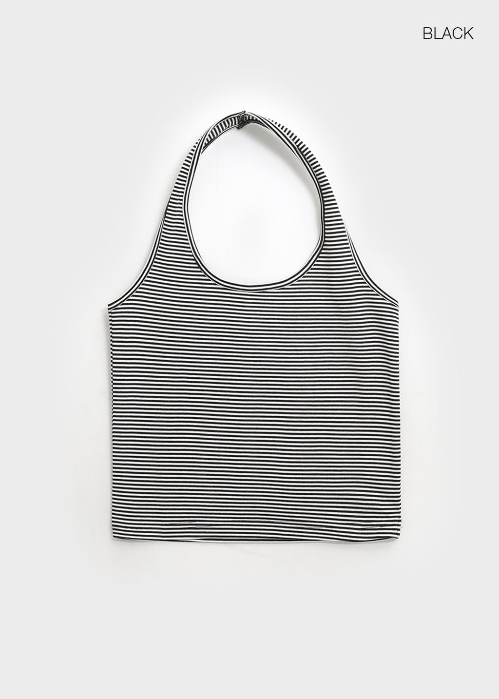 [韓國銷量破千][B-BASIC] Summer Stripe Halter Neck Top / 2colors