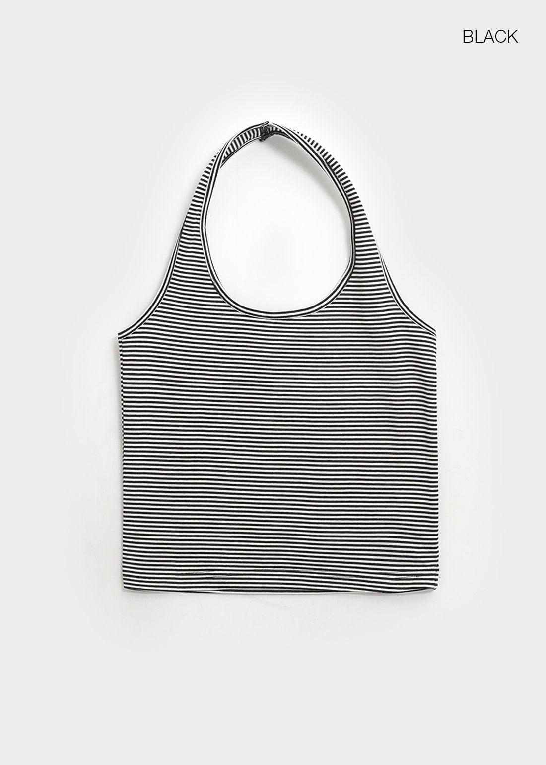 [韓國銷量破千][B-BASIC] Summer Stripe Halter Neck Top / 2colors
