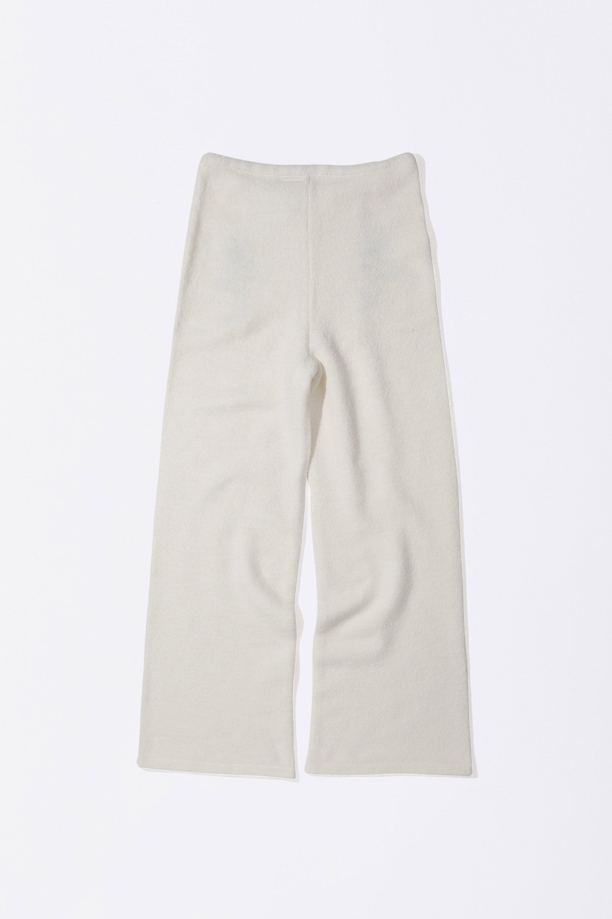 Sculptor Ankh Boucle Knit Pants Ivory