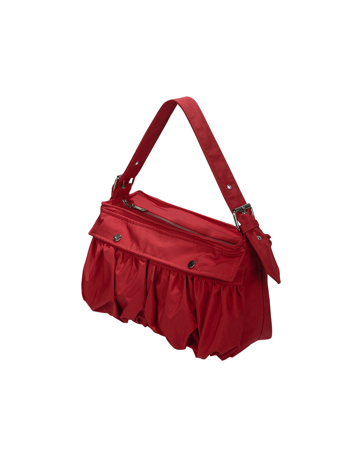 ccorie Cargo Two-pocket Shoulder Bag - red