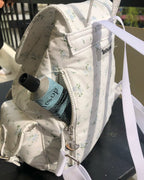 lotsyou Nostalgia Chubby Backpack - Flower