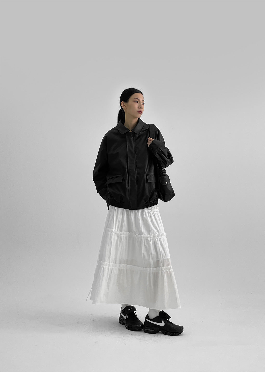 [韓國銷量3000+] Signature Flare Long Skirt / 2colors