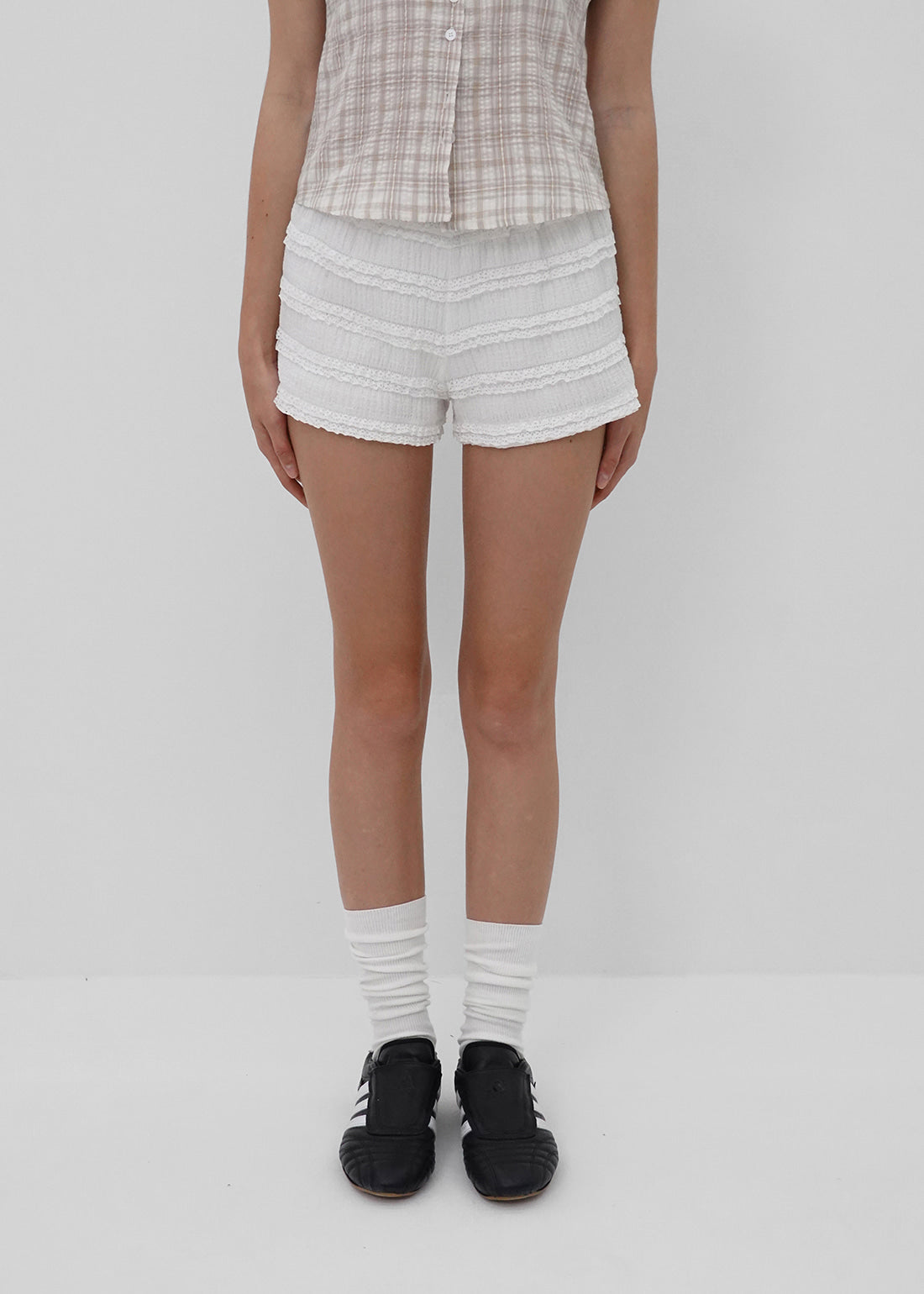 [韓國製造🇰🇷] Teepee Frill Banding Shorts / 2colors