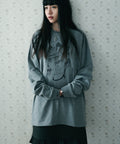 WONDERVISITOR RUMI RAGLAN LS-T / GREY