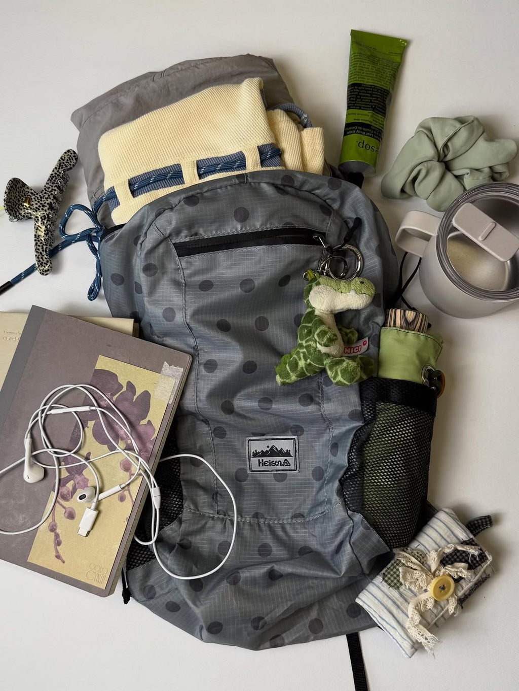 [驚喜價格⚡️] Heisan Ultra-Light Compact Pocket Bag V1 Dots