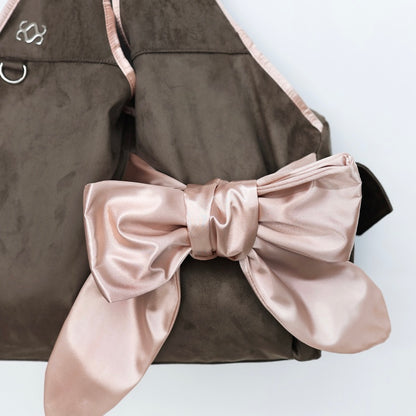 siweol Bow Shoulder Bag - taupe (winter mute ver.)