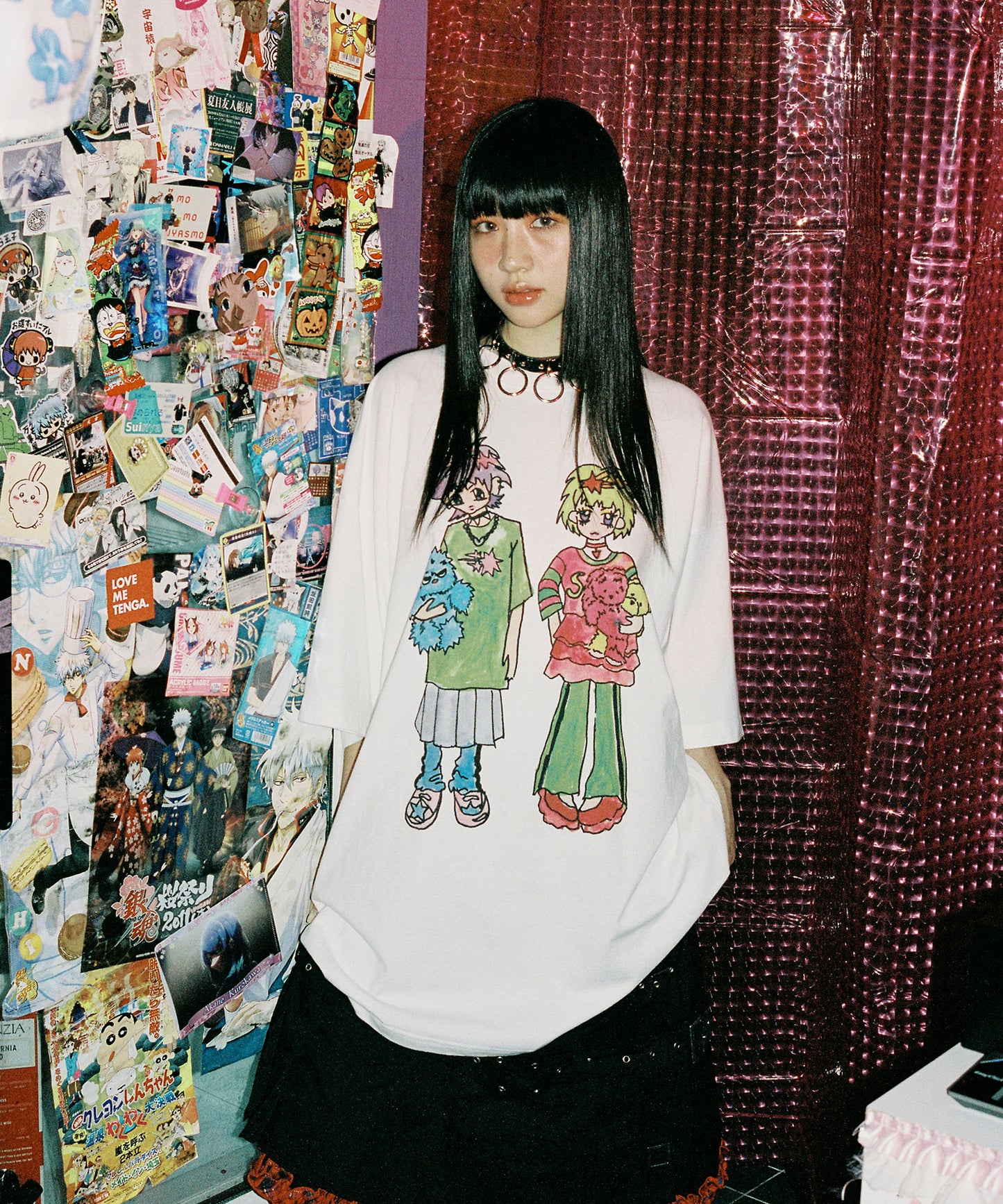 [niceghostclub X SOULPUSSSYCAT] GHOSTSOULGIRL BIG BIG TEE
[WHITE]