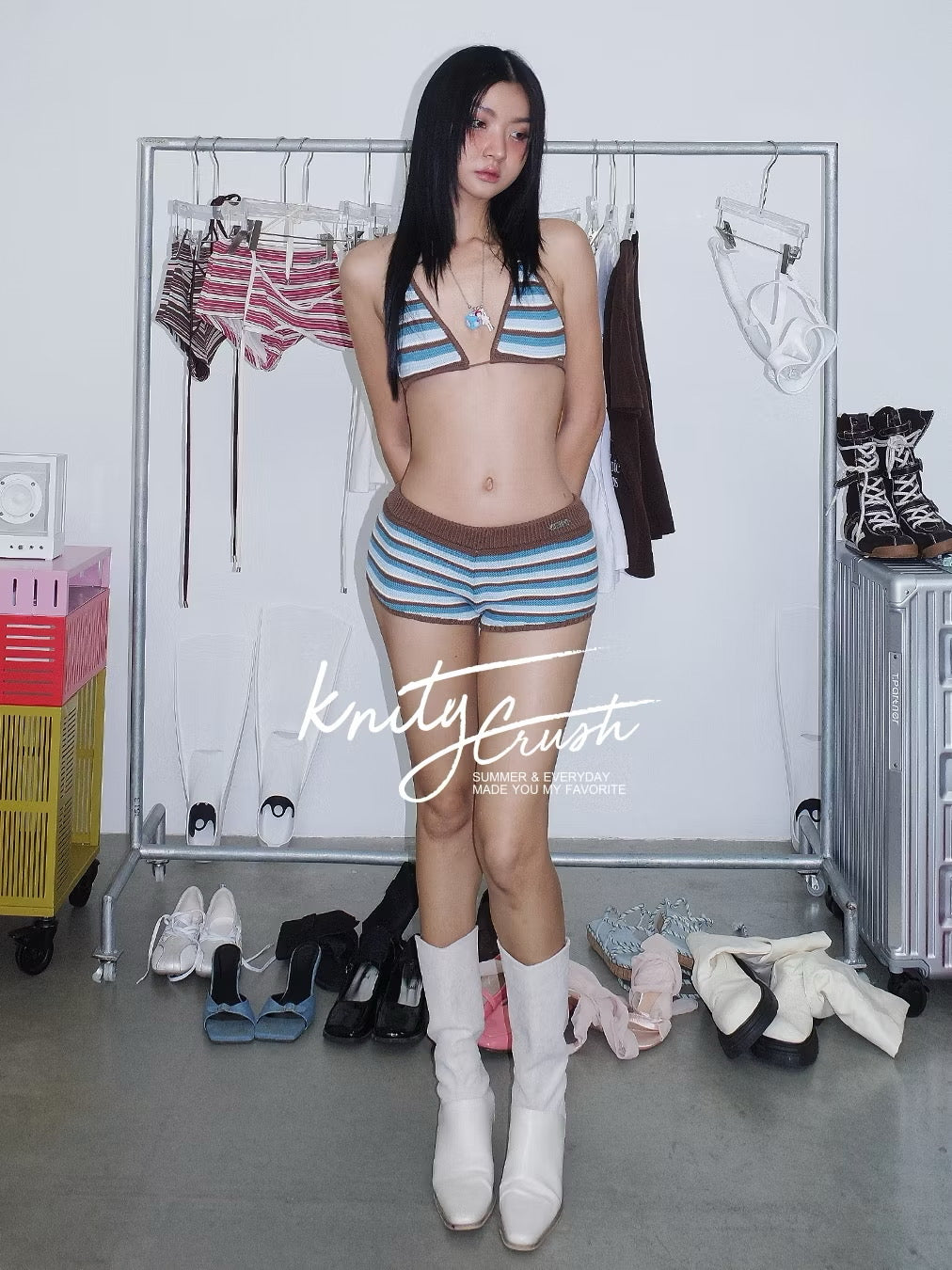 Knity Crush Bikini Beachwear