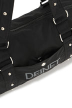 DEINET LOGO DUFFLE MINI BAG IN  BLACK