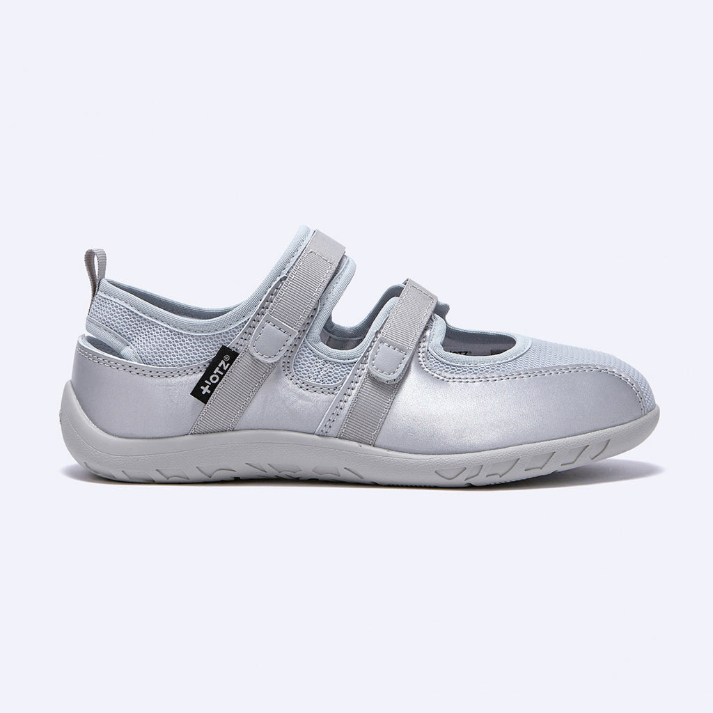 OTZ ROMARY TWO STRAP FLAT SNEAKERS / LIGHT GREY