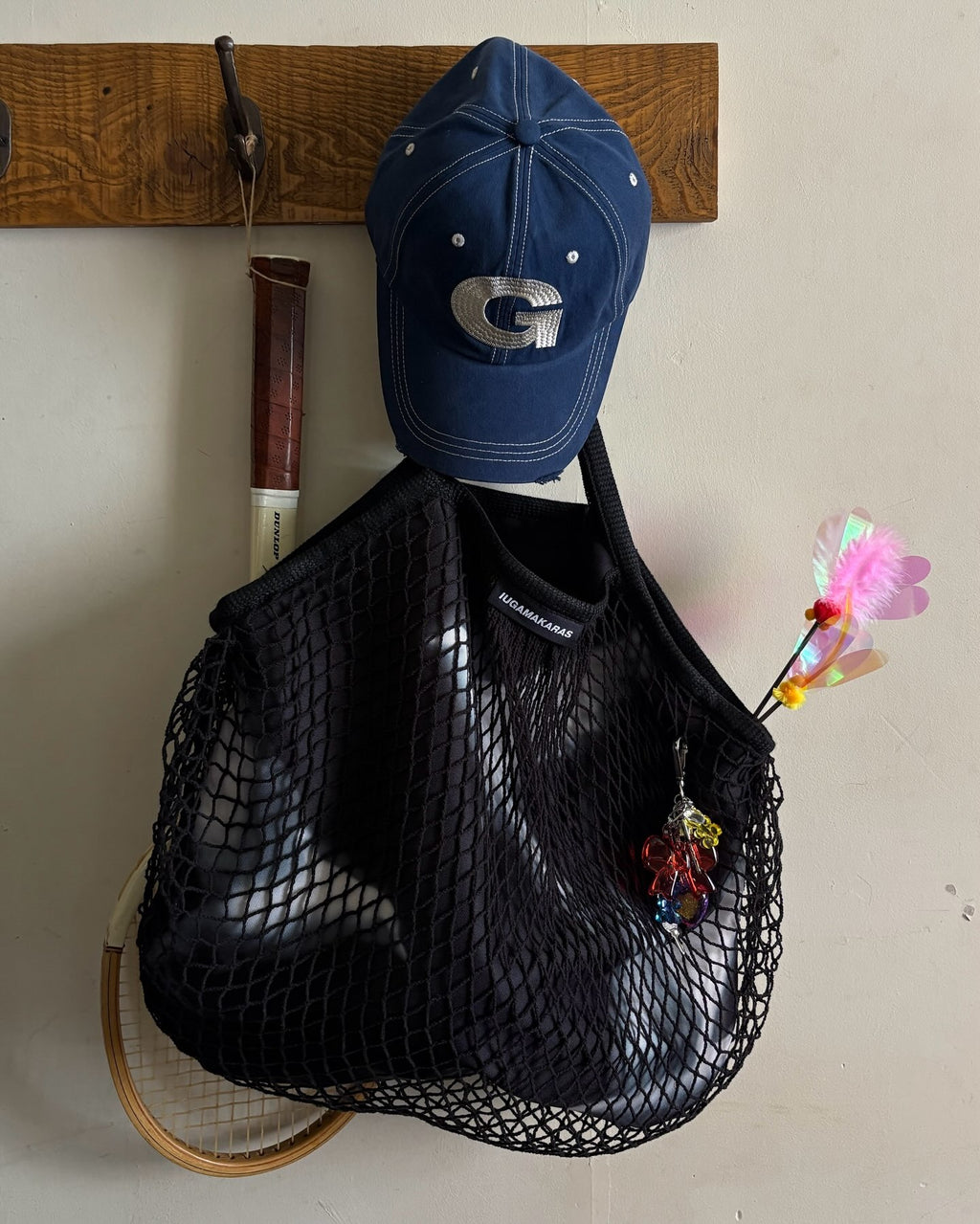 [IUGA] WAVY LAYER NET BAG_3 COLORS