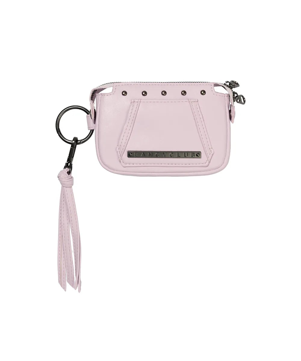 FANCY CLUB VEIL BAG & WALLET (PINK)