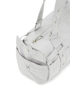 DEINET LOGO DUFFLE MINI BAG IN GREY