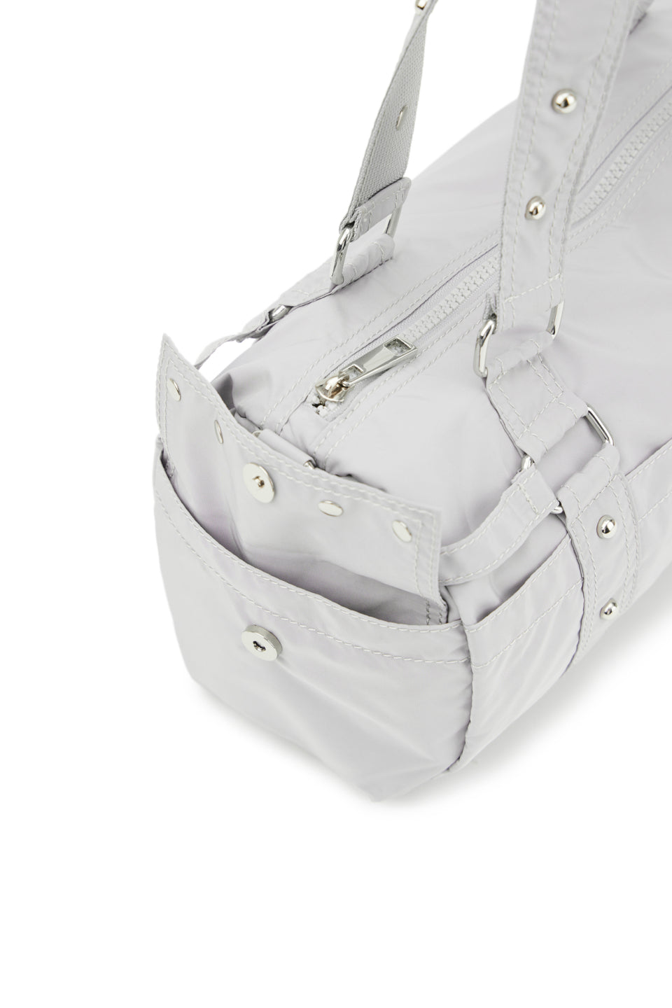 DEINET LOGO DUFFLE MINI BAG IN GREY
