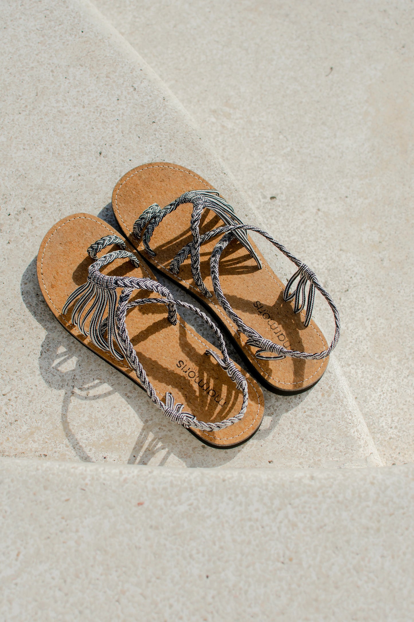 [handmade] "EXPLORE" SANDALS 編織涼鞋 - 8colors (pattern)