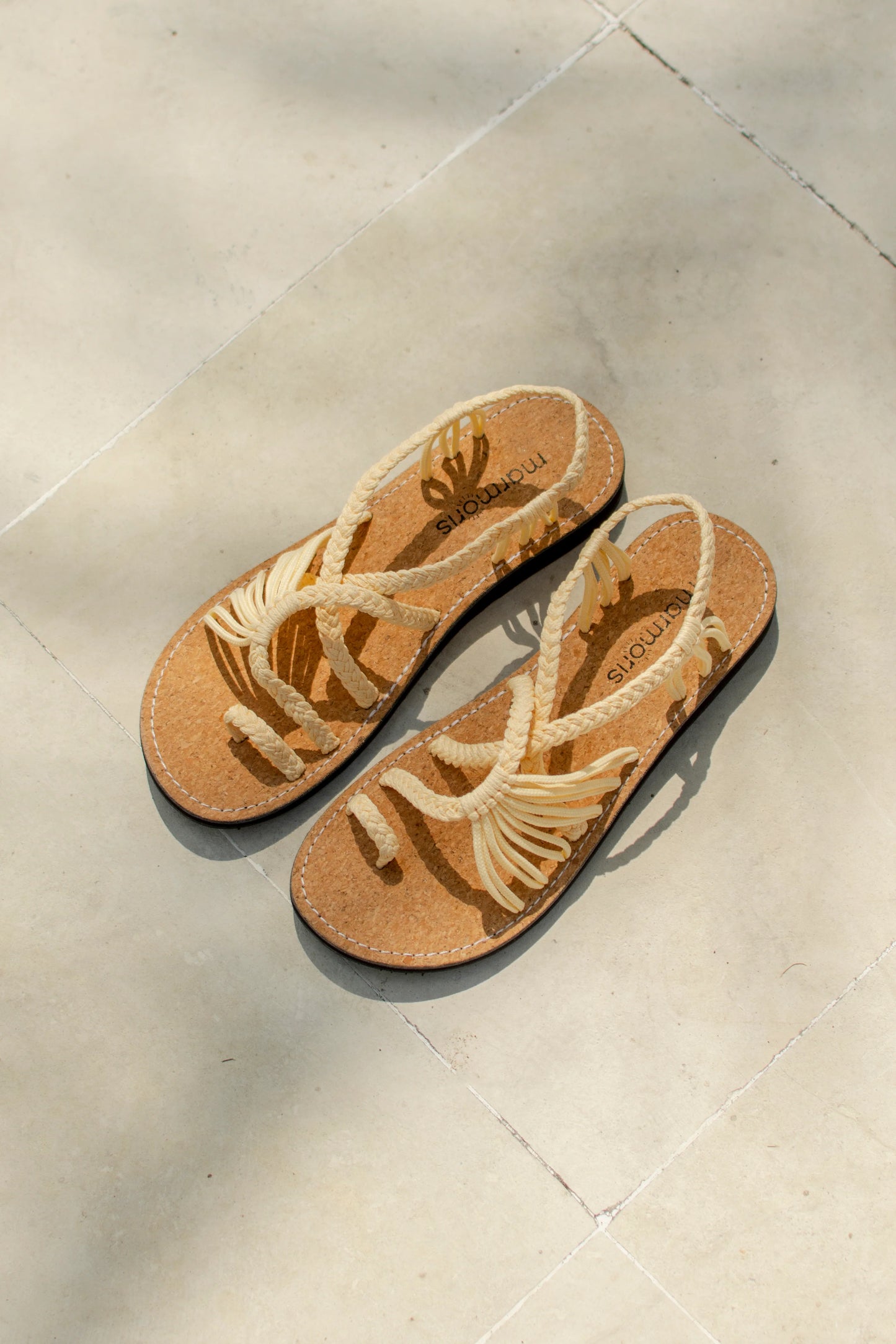 [handmade] "EXPLORE" SANDALS 編織涼鞋 - 10colors (pale)