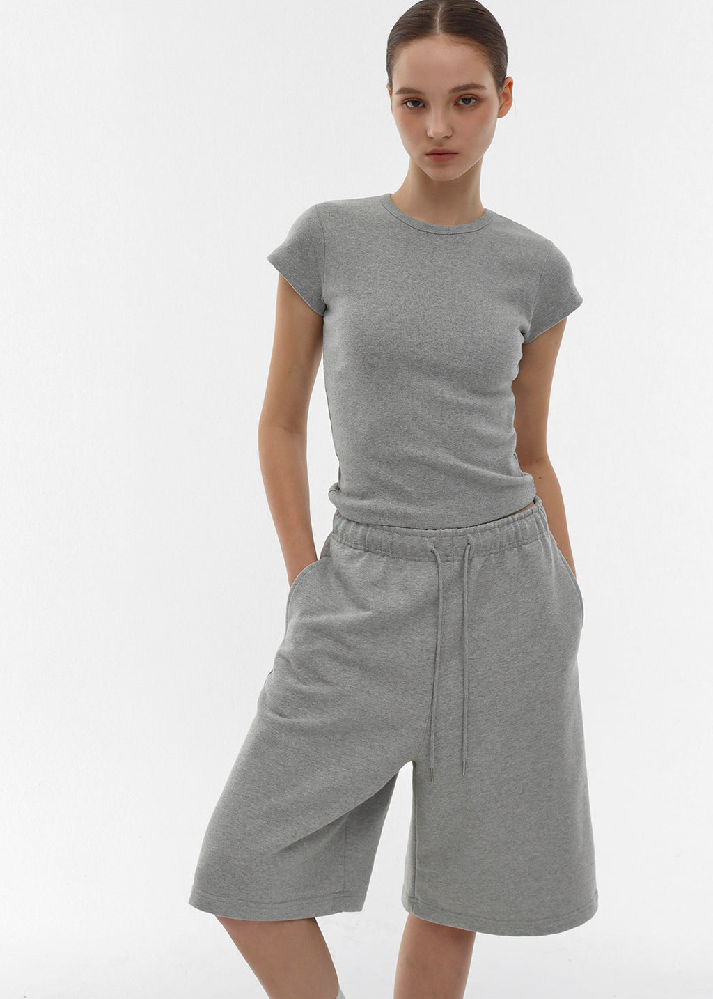 [韓國銷量7000+][B-BASIC] Standard Short Sleeve Round Tee / 5colors