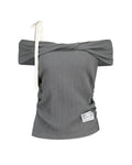 [ILLIGO] FLOW OFF SHOULDER TOP_4 COLORS