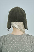 hugyourskin Trooper flap button cap (Brown)