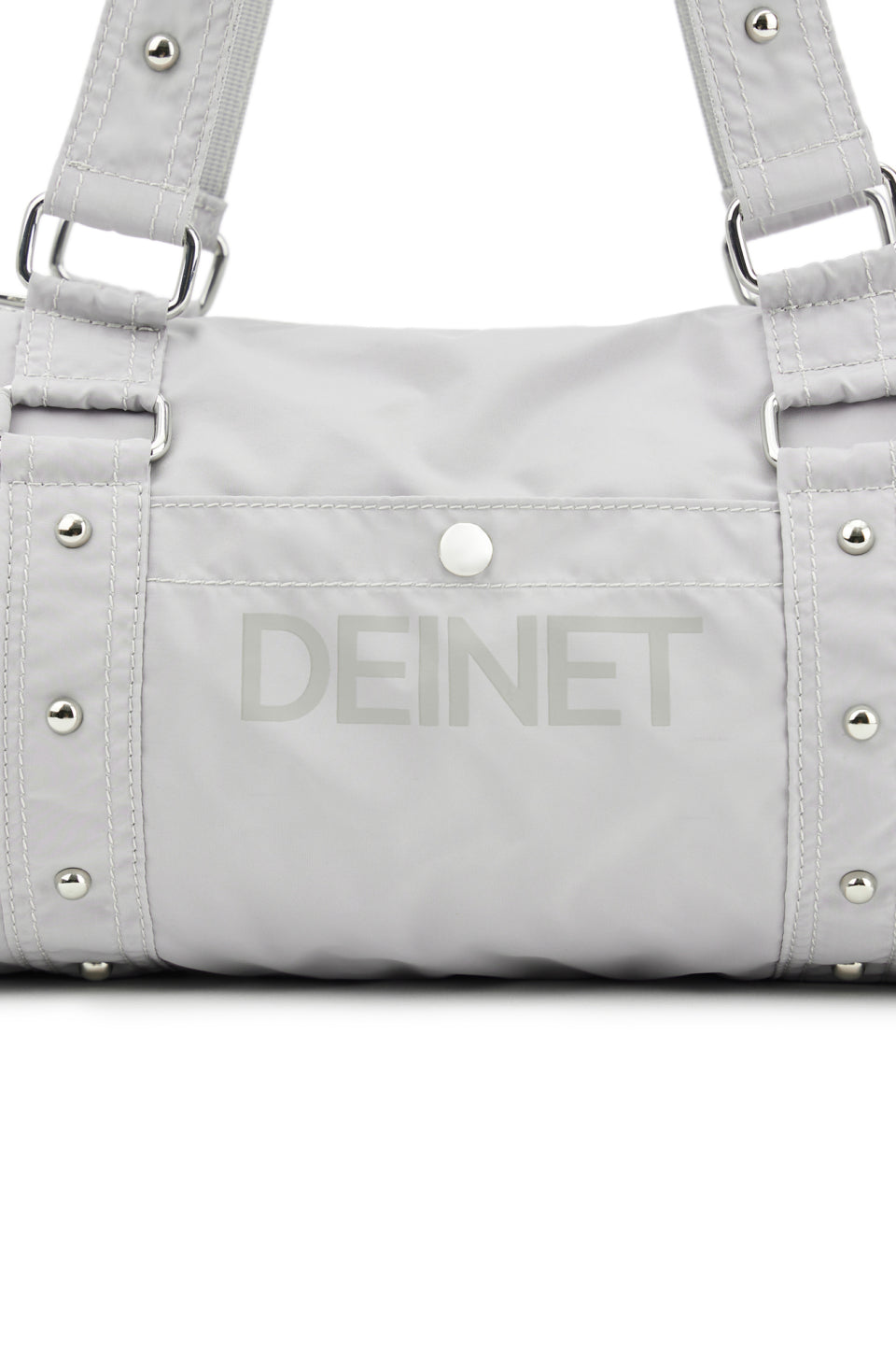 DEINET LOGO DUFFLE MINI BAG IN GREY