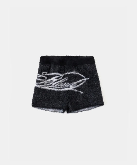 Dark Classic MYM Mohair Boy Shorts - Black