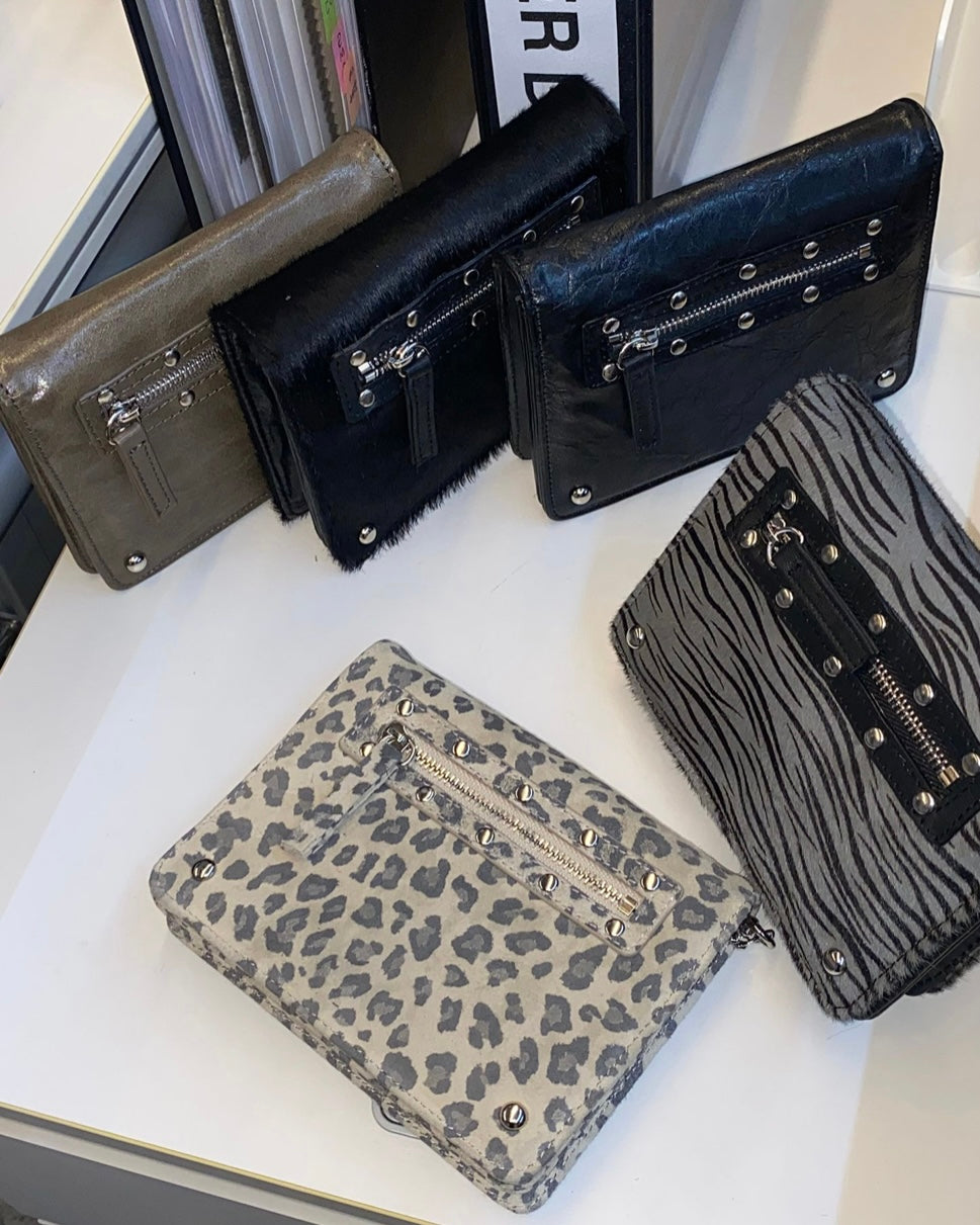 DEINET Travel Stud Cross Chain Mini Bag / 5colors